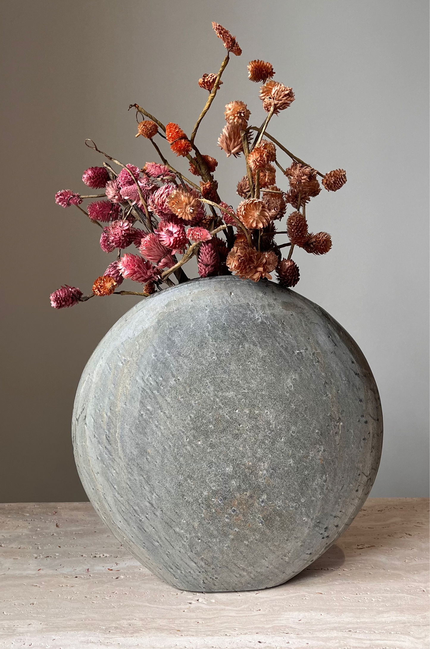 Natural Slate Vase