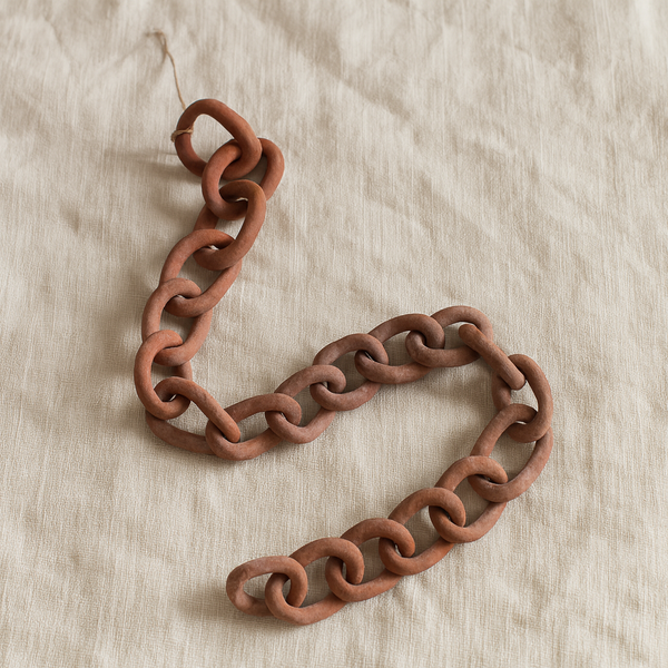 Handmade Terracotta Chain