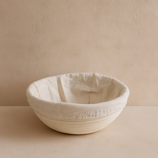 Round Bread Proofing Basket with Removable Liner