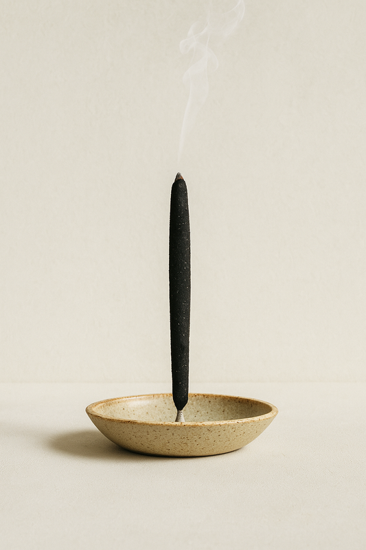 Stoneware Incense Holder