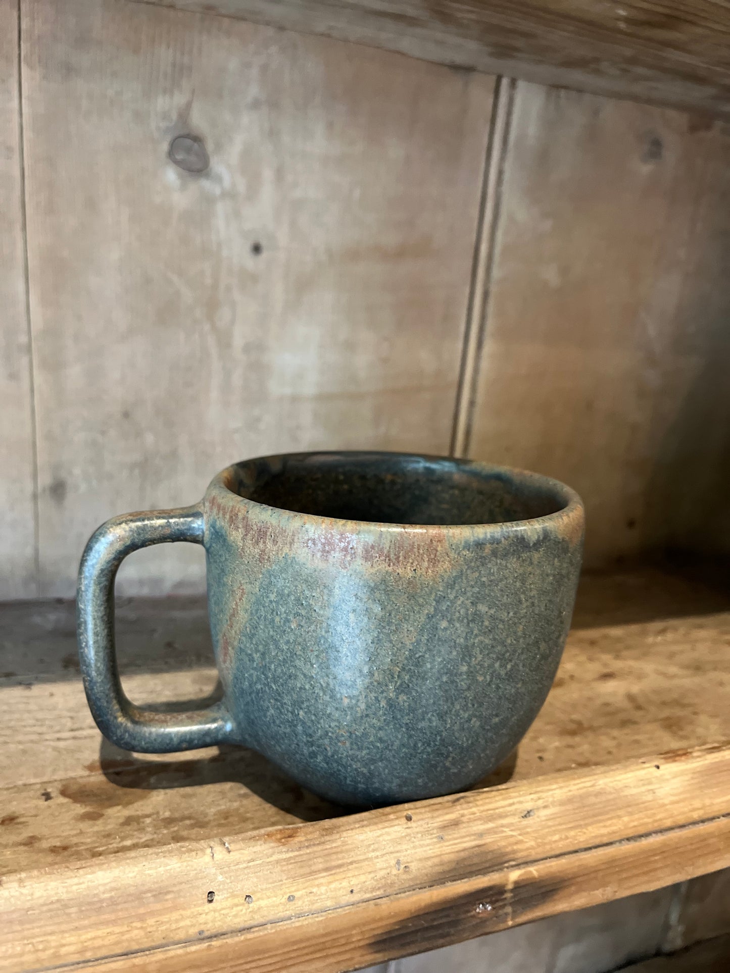 Black Matte Stoneware Mug