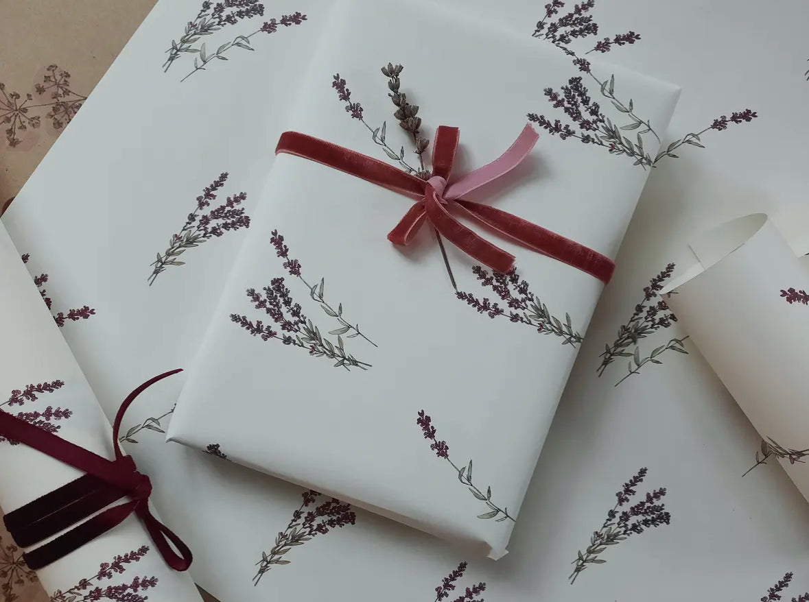 Floral Gift Wrap