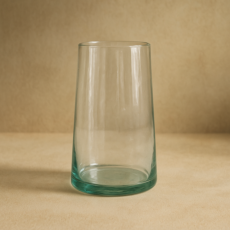 Large Clear Moroccan Glasses