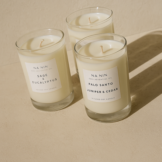 Na Nin Glass Candle