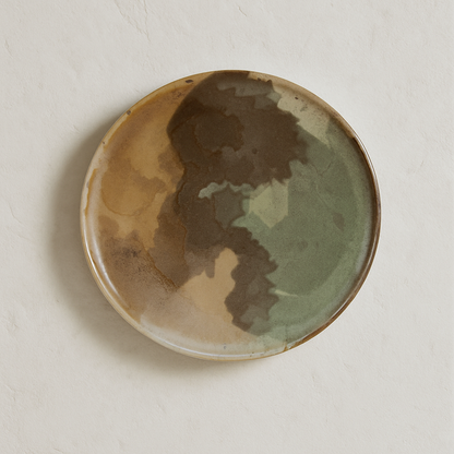 Watercolor Salad Plate