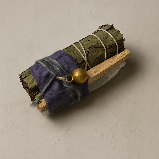 Joy Brass Bell Eucalyptus Palo Santo Bundle