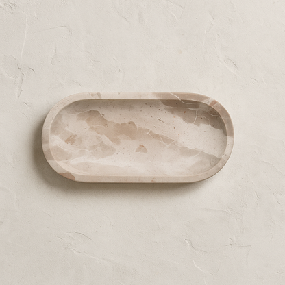 Oval Marble Dish