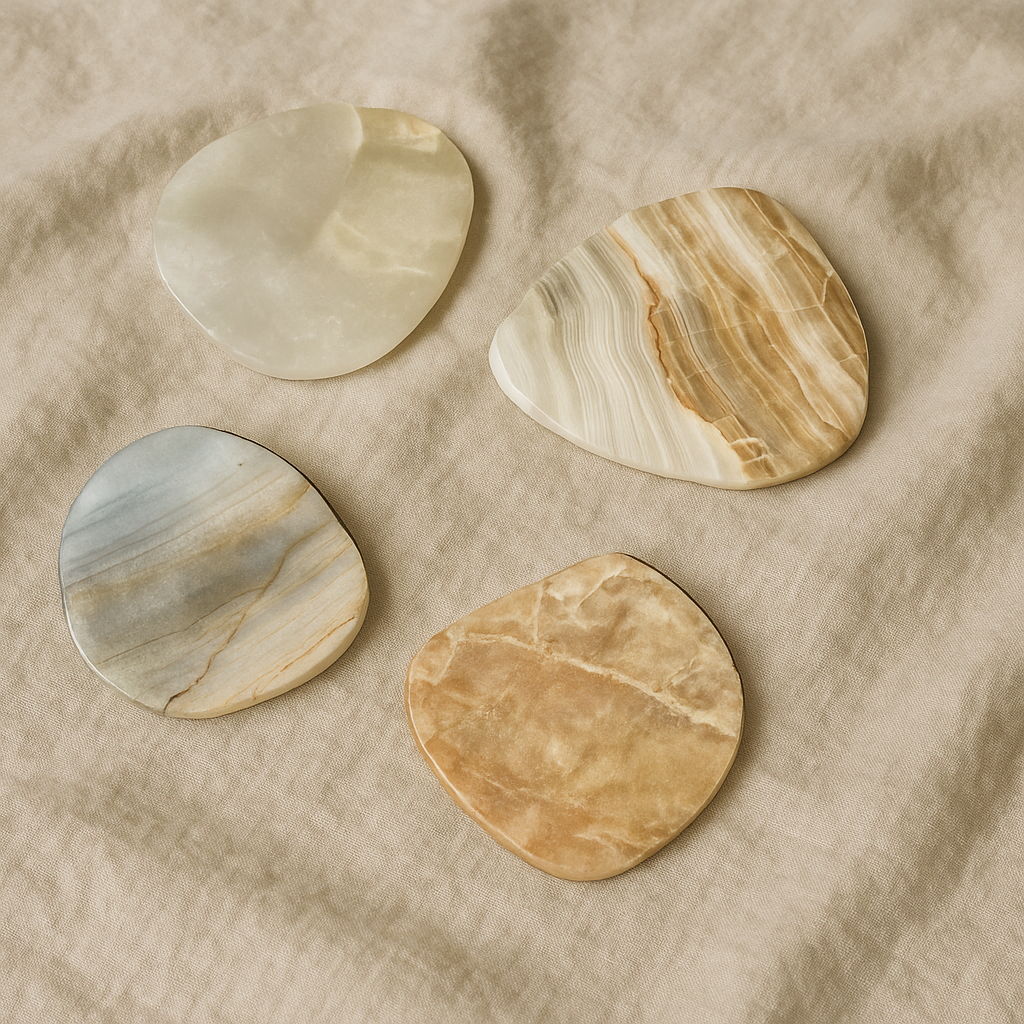 Onyx Coasters (Set of 4)