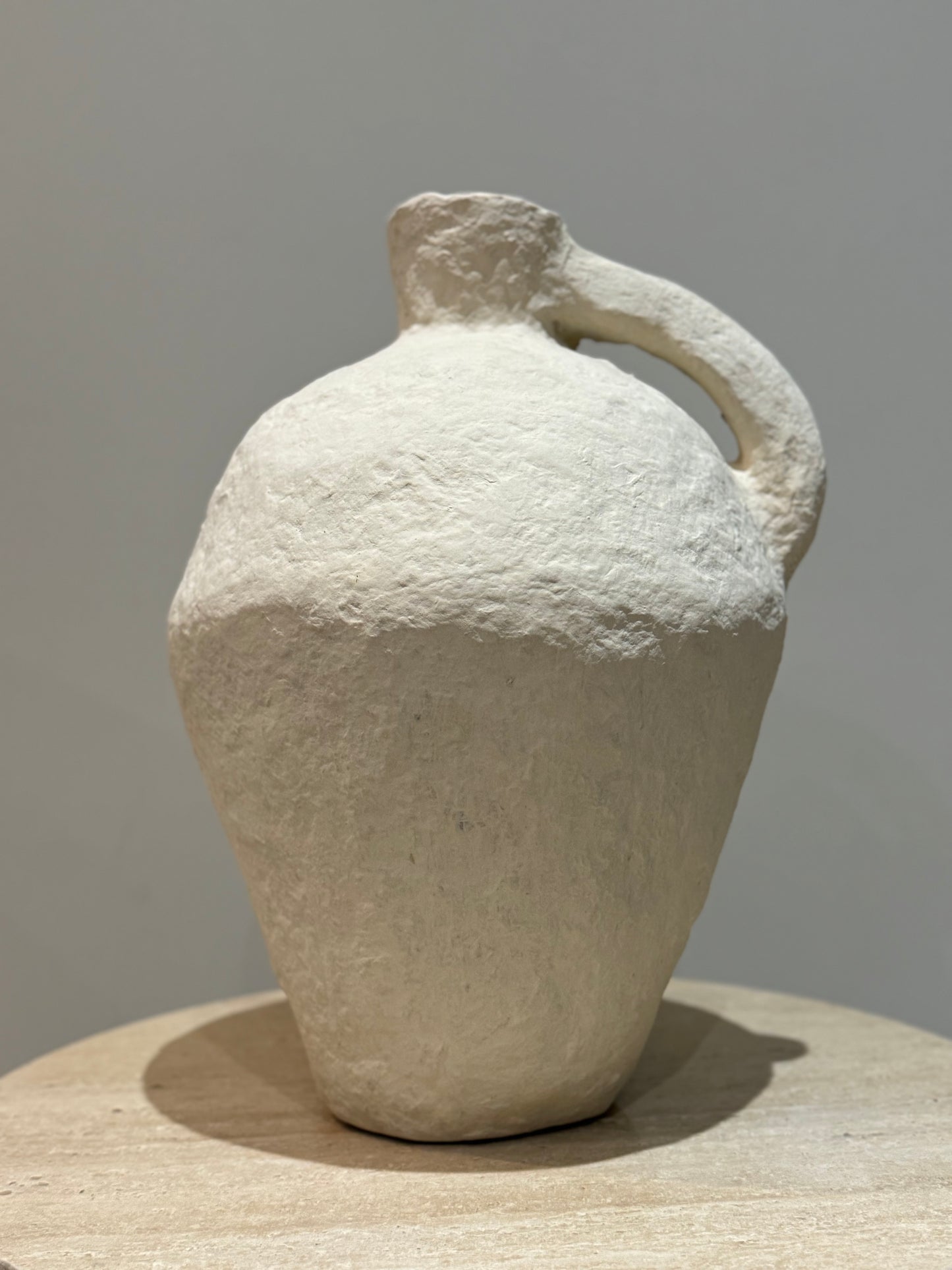 Paper Mache Vase w/ Handle II