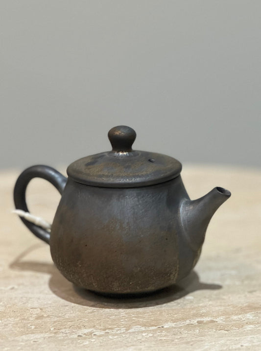 Metallic Glaze Teapot