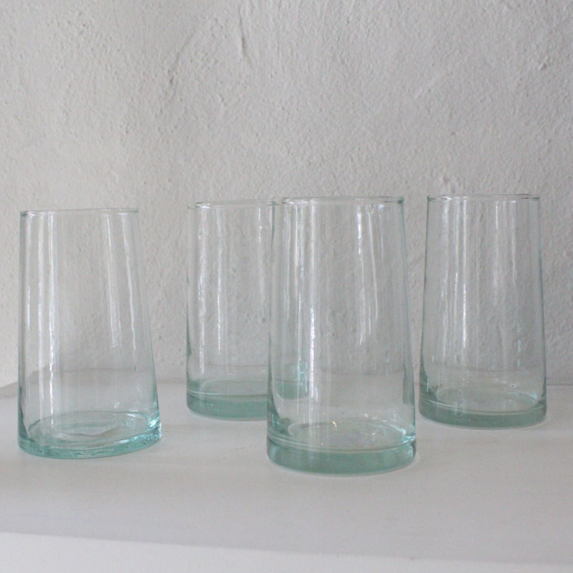 Large Clear Moroccan Glasses