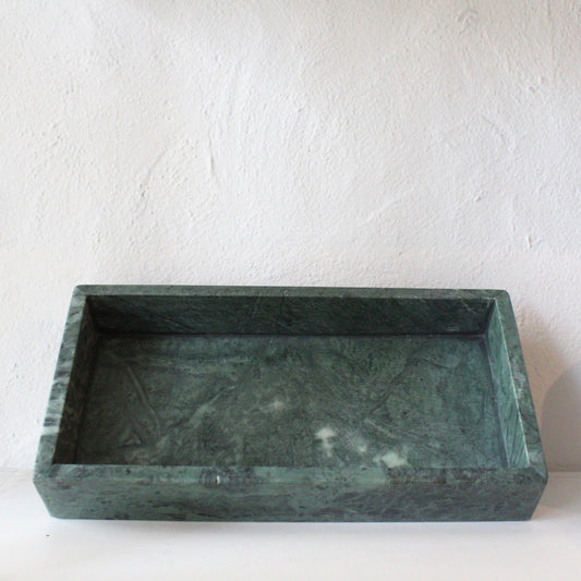 Green Marble Tray