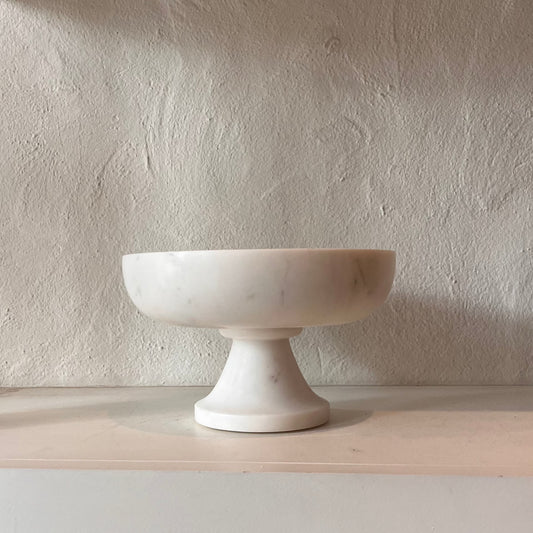 Marble Footed Bowl