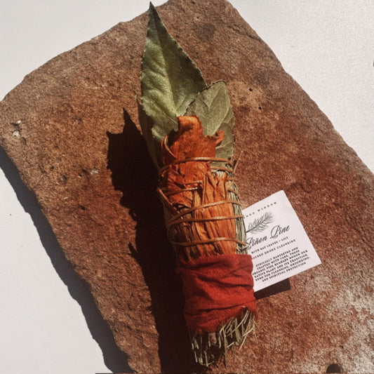 Piñon Pine Bay Leaves Smoke Cleansing Bundle