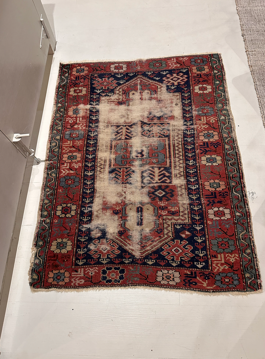 Moroccan Small Rug - 4' 3" x 3' 2"