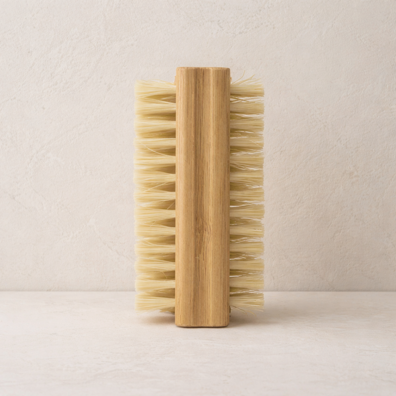Double Sided Bamboo Brush