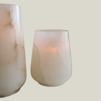 Alabaster Votive Holder