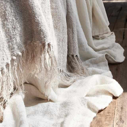 Bedouin Oversized Linen Throw