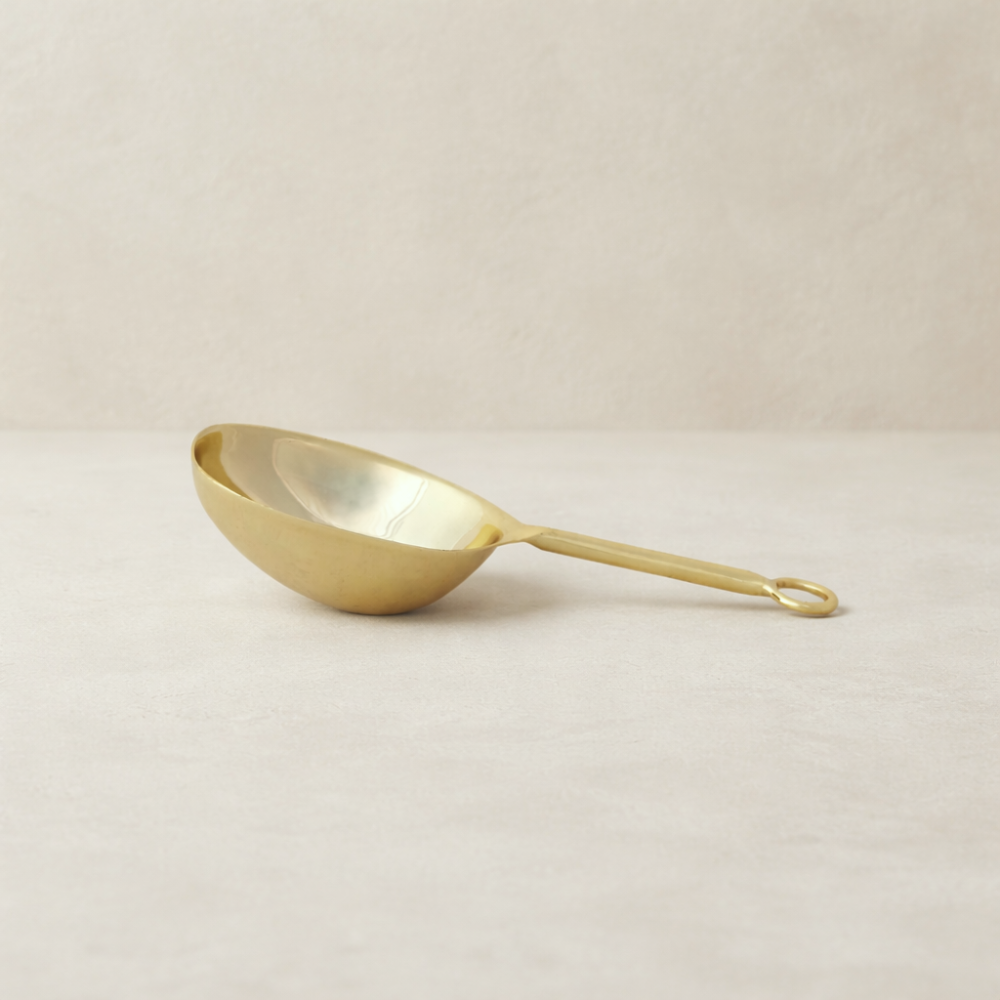 Gold Tone Scoop