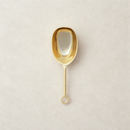 Gold Tone Scoop
