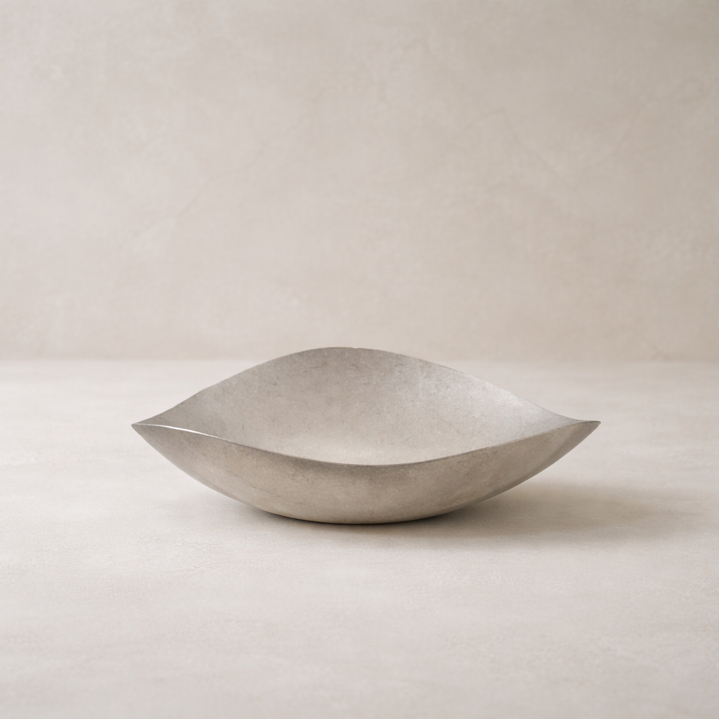 Brushed Pewter Dish