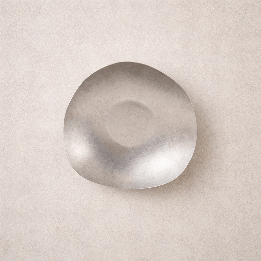 Brushed Pewter Dish