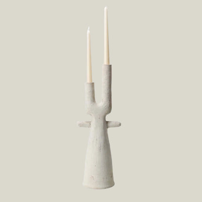 Tamegroute Blanc Candle Holder