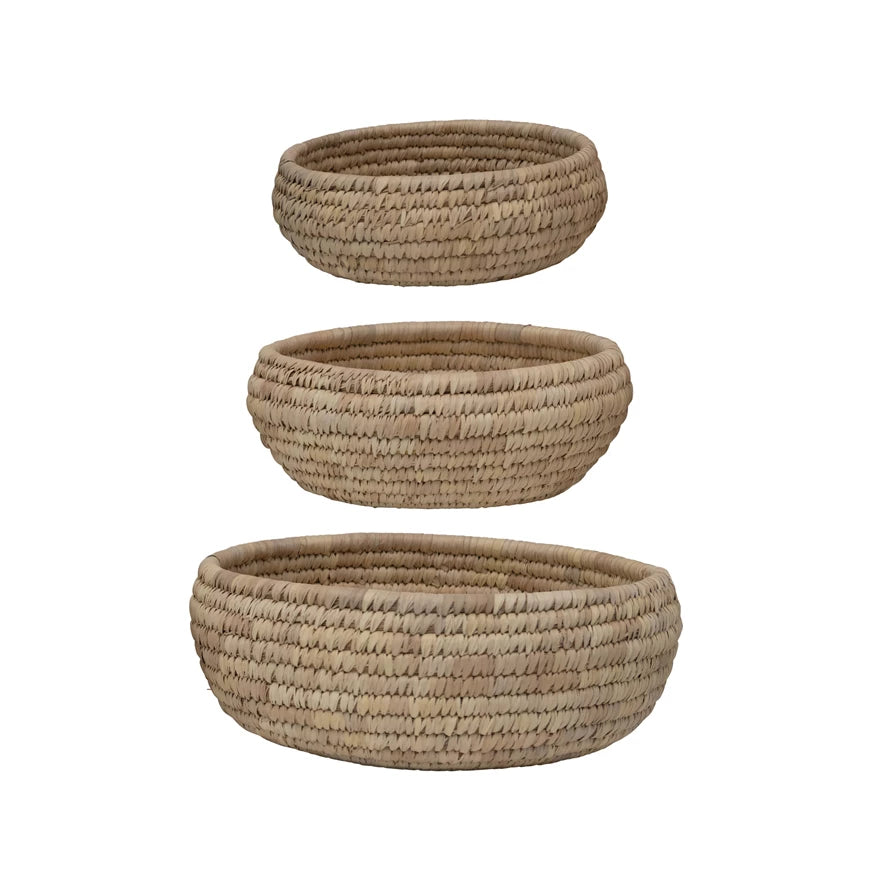 Grass and Date Leaf Baskets