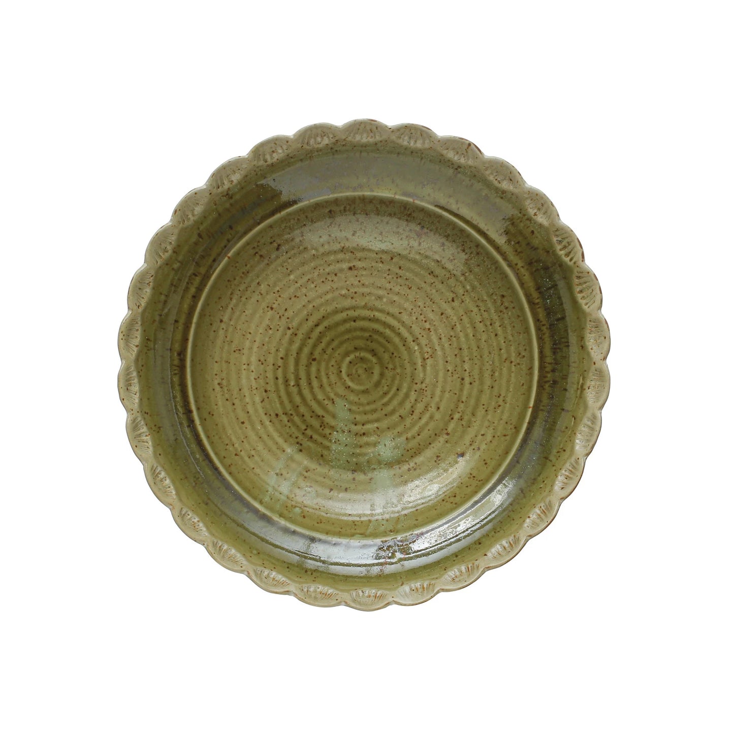 Scalloped Serving Bowl