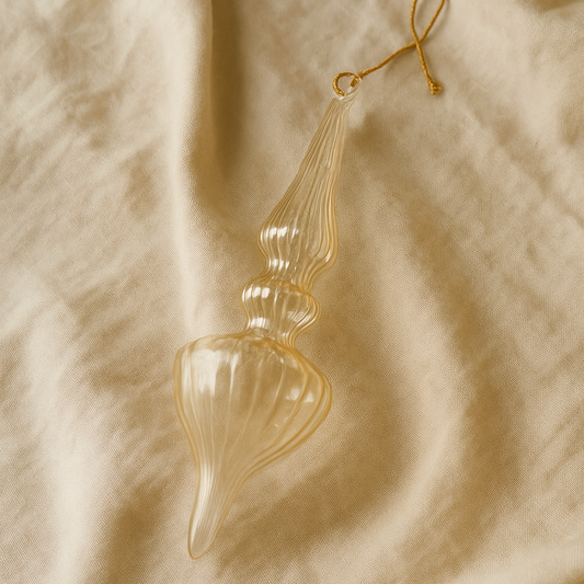 Handblown Glass Finial Ornament