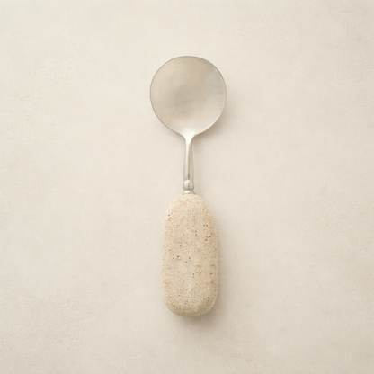 Found Stone Spoon