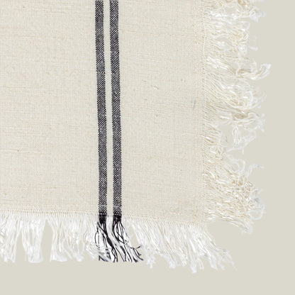 Fringed Tea Towel Set