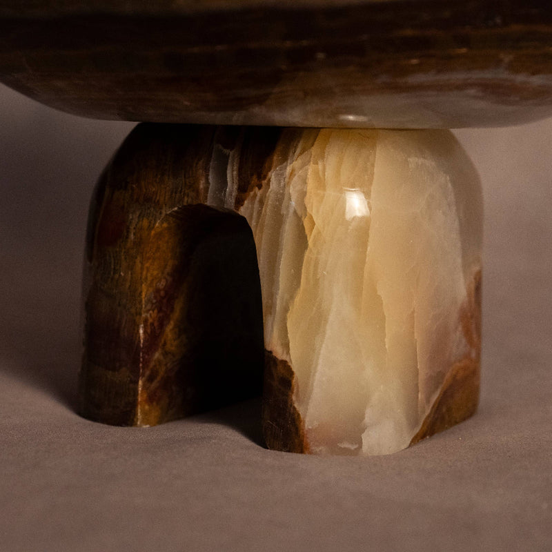 Heirloom Arched Onyx Bowl