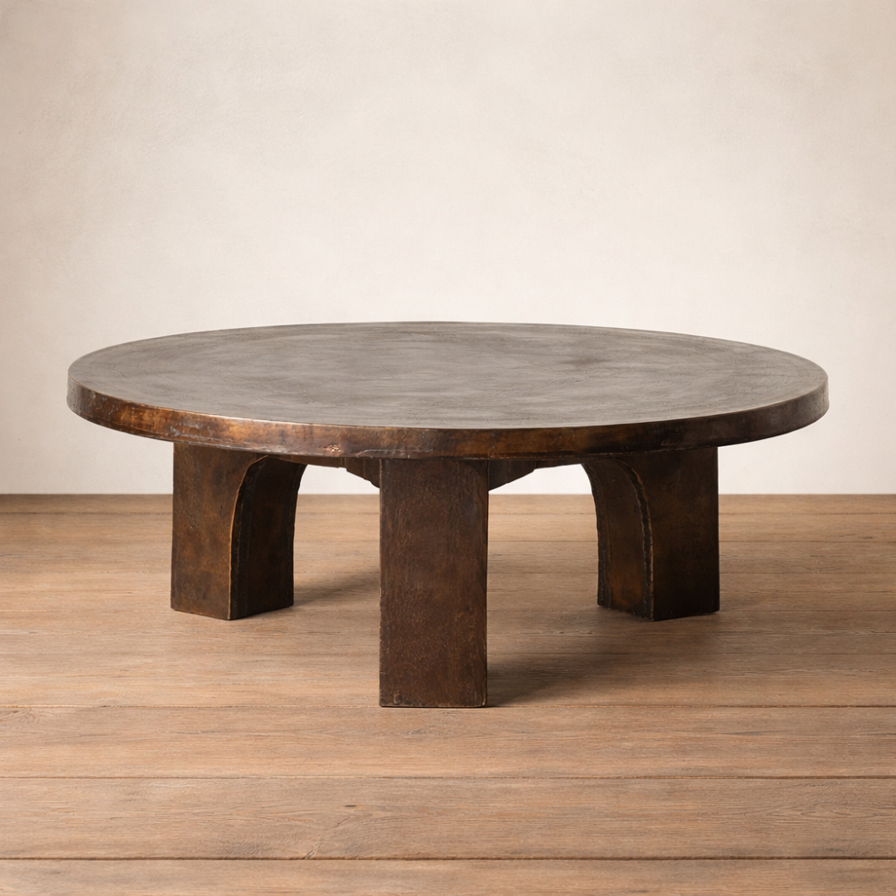 Iron Round Coffee Table