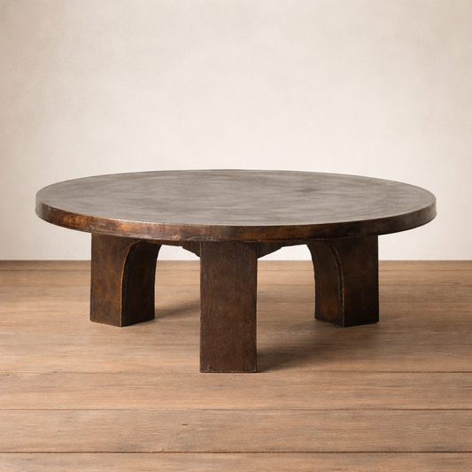 Iron Round Coffee Table