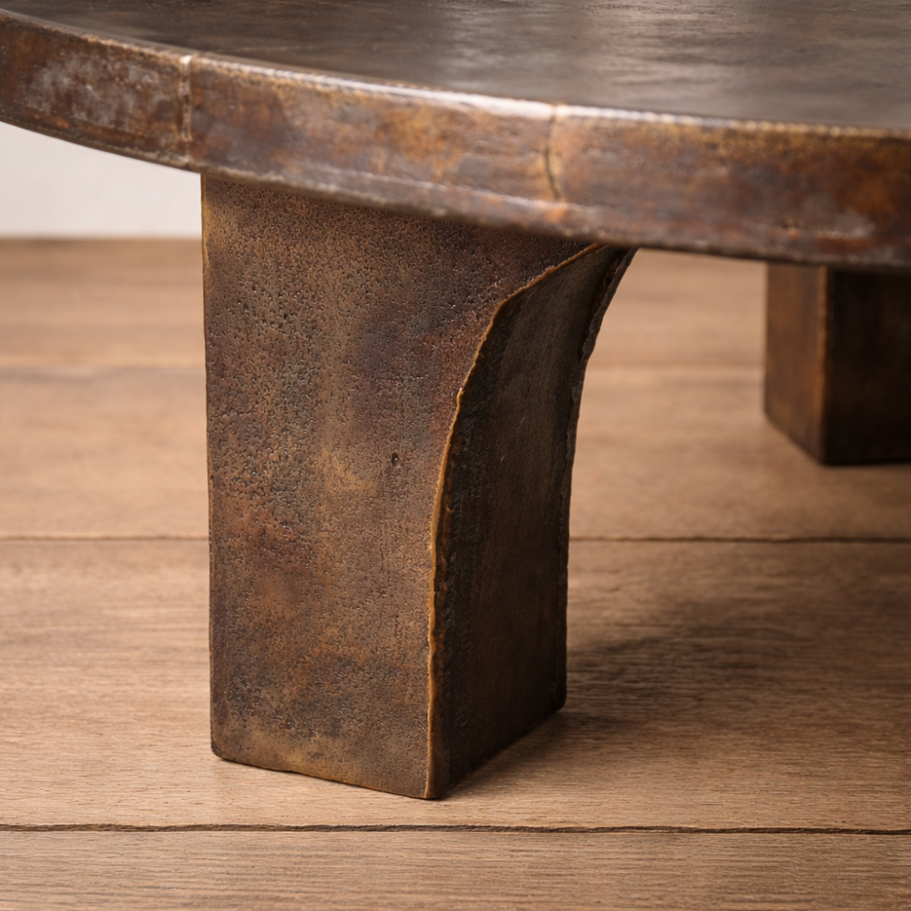 Iron Round Coffee Table