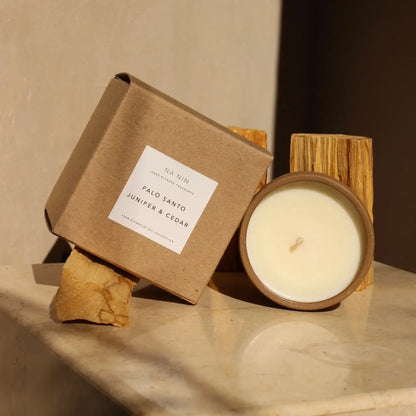 Na Nin Terracotta Ceramic Candle
