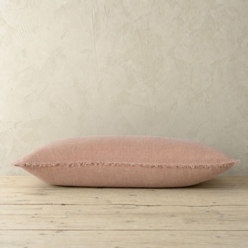 Lina Linen Lumbar Pillow - 14"x31"