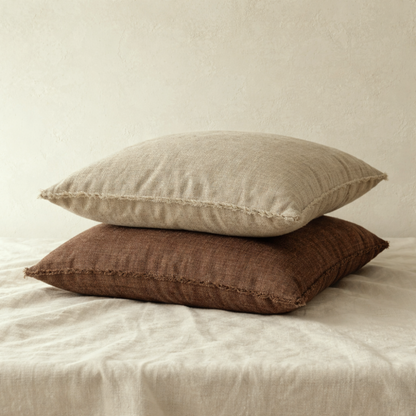 Lina Linen Pillow - 24"x24"