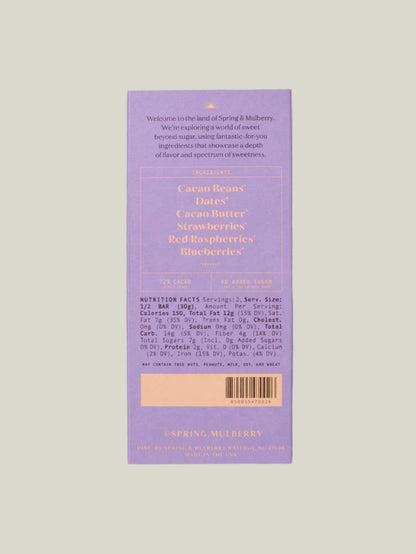 Spring & Mulberry Chocolate Bar