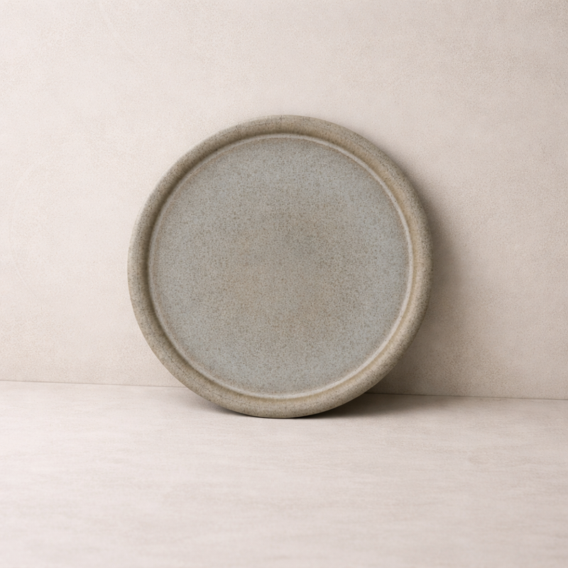 Moss Wide Rim Dinner Plate