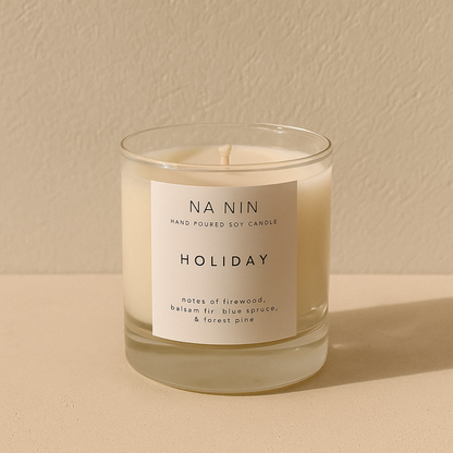 Na Nin Glass Candle - 8oz