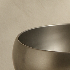 Brushed Pewter Nesting Bowls