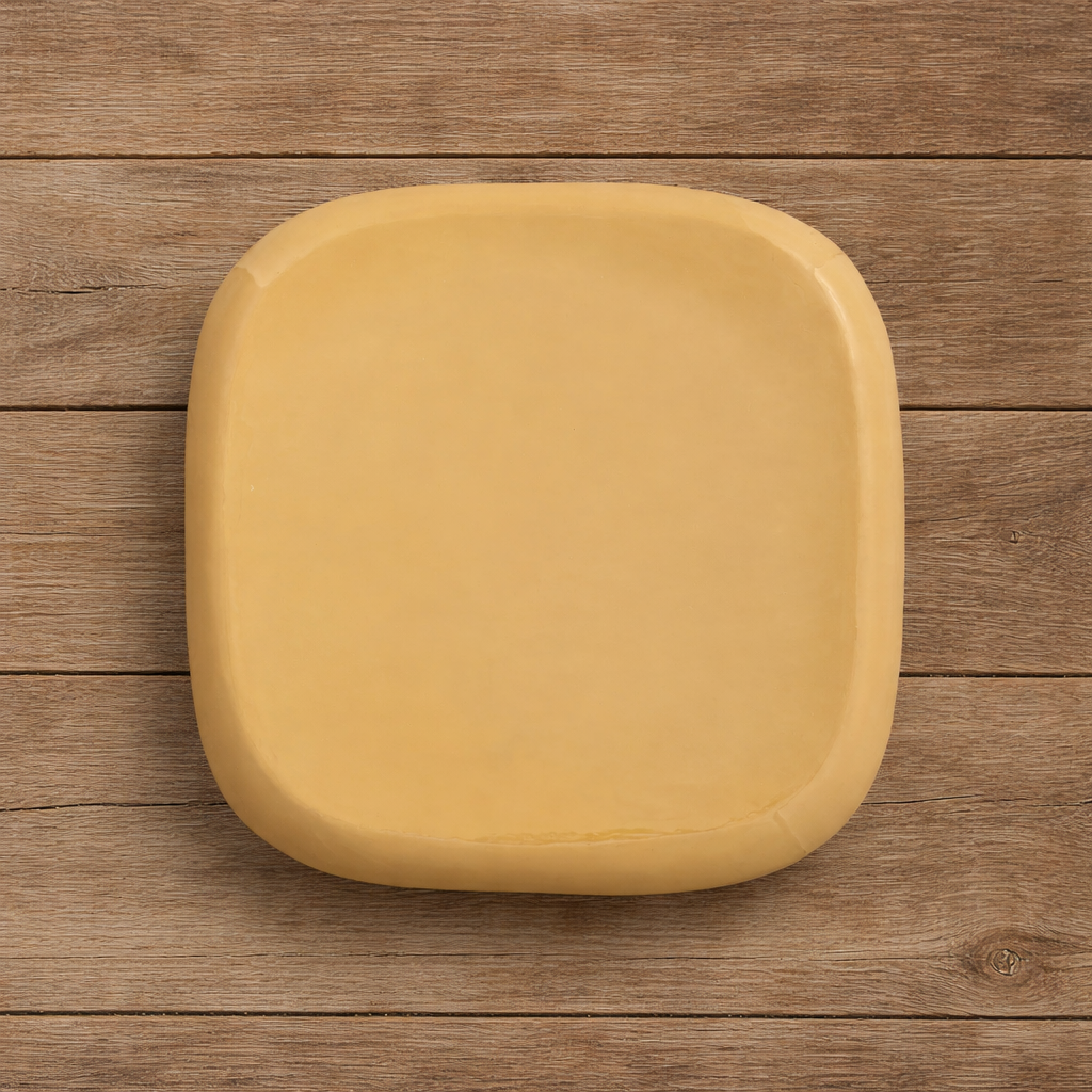 Ochre Enamel Low Table