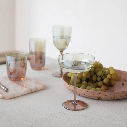 Iridescent Ombre Drinking Glass