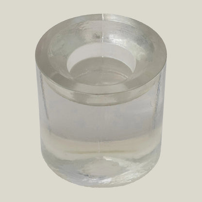 Pressed Glass Tealight Holder