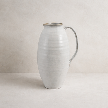 Reactive Glaze Quart Stoneware Pitcher
