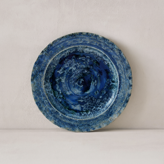 Reactive Glaze Salad Plate