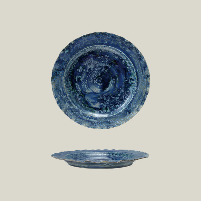 Reactive Glaze Salad Plate