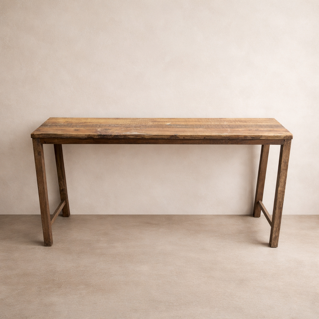 Reclaimed Wood Console Table